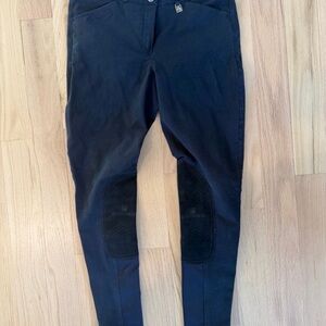 Romfh Navy Equestrian Breeches with Light Lining 28L